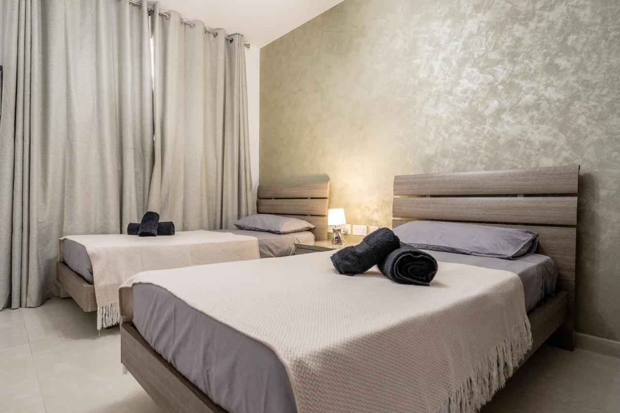 Brand New 3Br Apartment Close To All Amenities San Pawl il-Baħar Kültér fotó